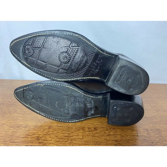 Vintage Acme Western Men 9 D Inlay Boots (Resoled) main image 2